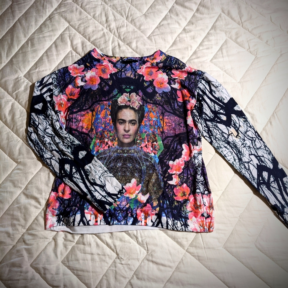Frida Kahlo Long-Sleeve Shirt
